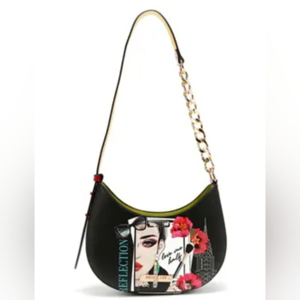 Nicki Lee LOVE ME HALF Purse Bag